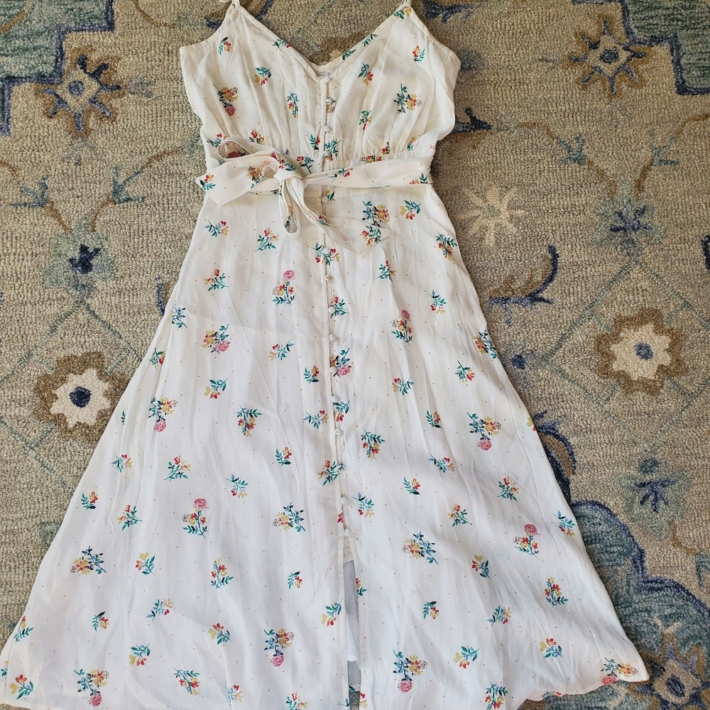 O'Neill floral midi dress XS
